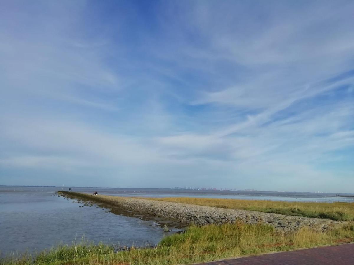 ブットヤーディンゲンAlte Schule Waddensアパートメント エクステリア 写真